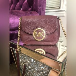 Michael Kors Mini Bag with Gold MK Logo